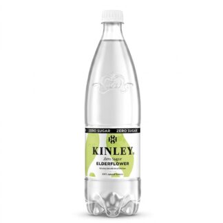 KINLEY Elderflower Tonic Zero — 1 L — PET