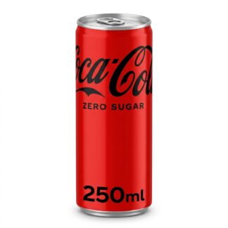 COCA-COLA ZERO SUGAR — 250 ml — CAN
