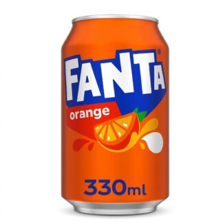 FANTA Orange — 330 ml — CAN