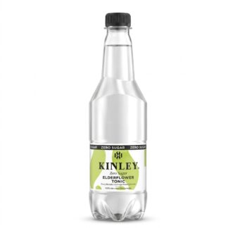 KINLEY Elderflower Tonic Zero — 500 ml — PET